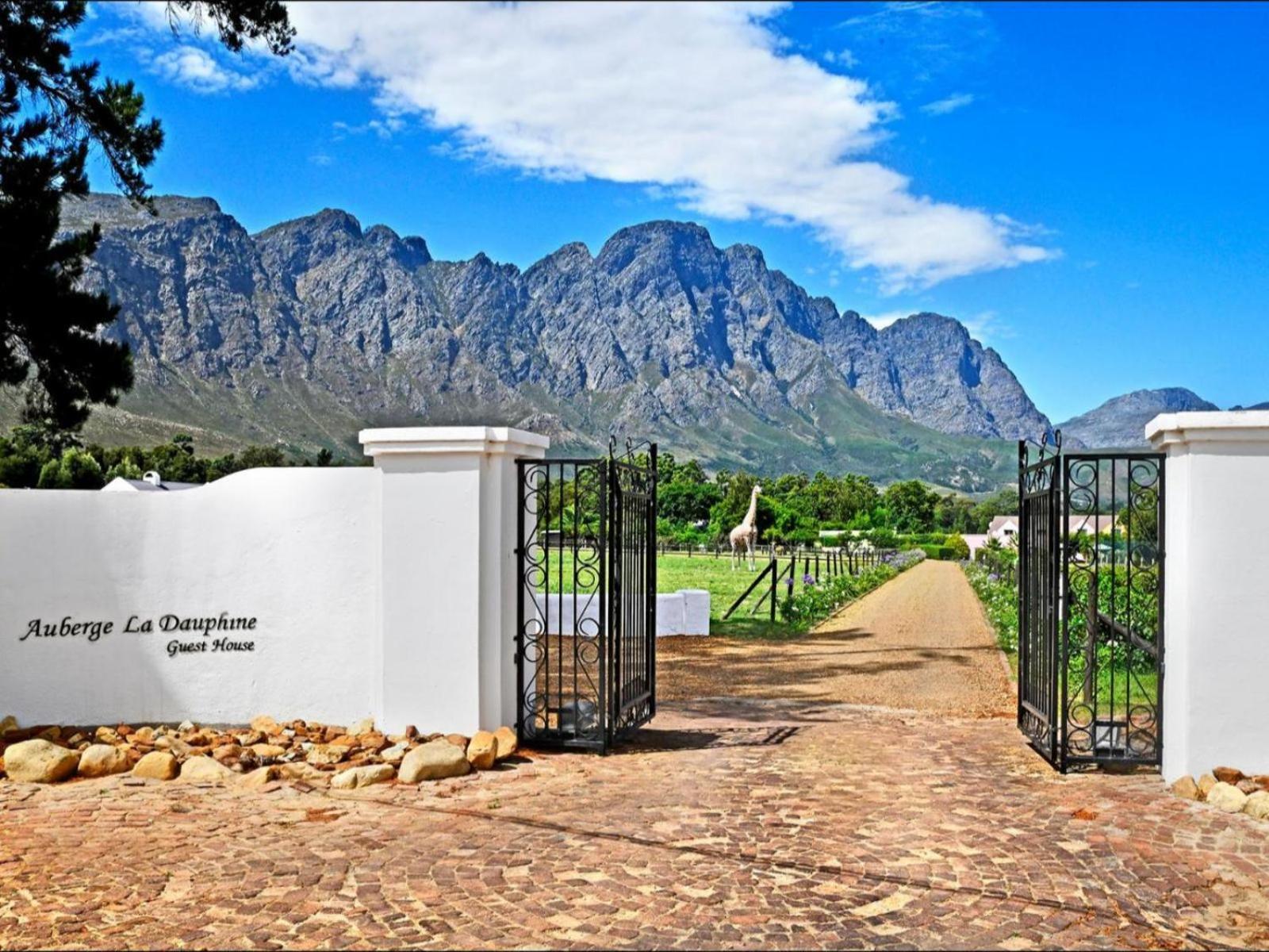 Auberge La Dauphine Guest House Franschhoek Exterior foto